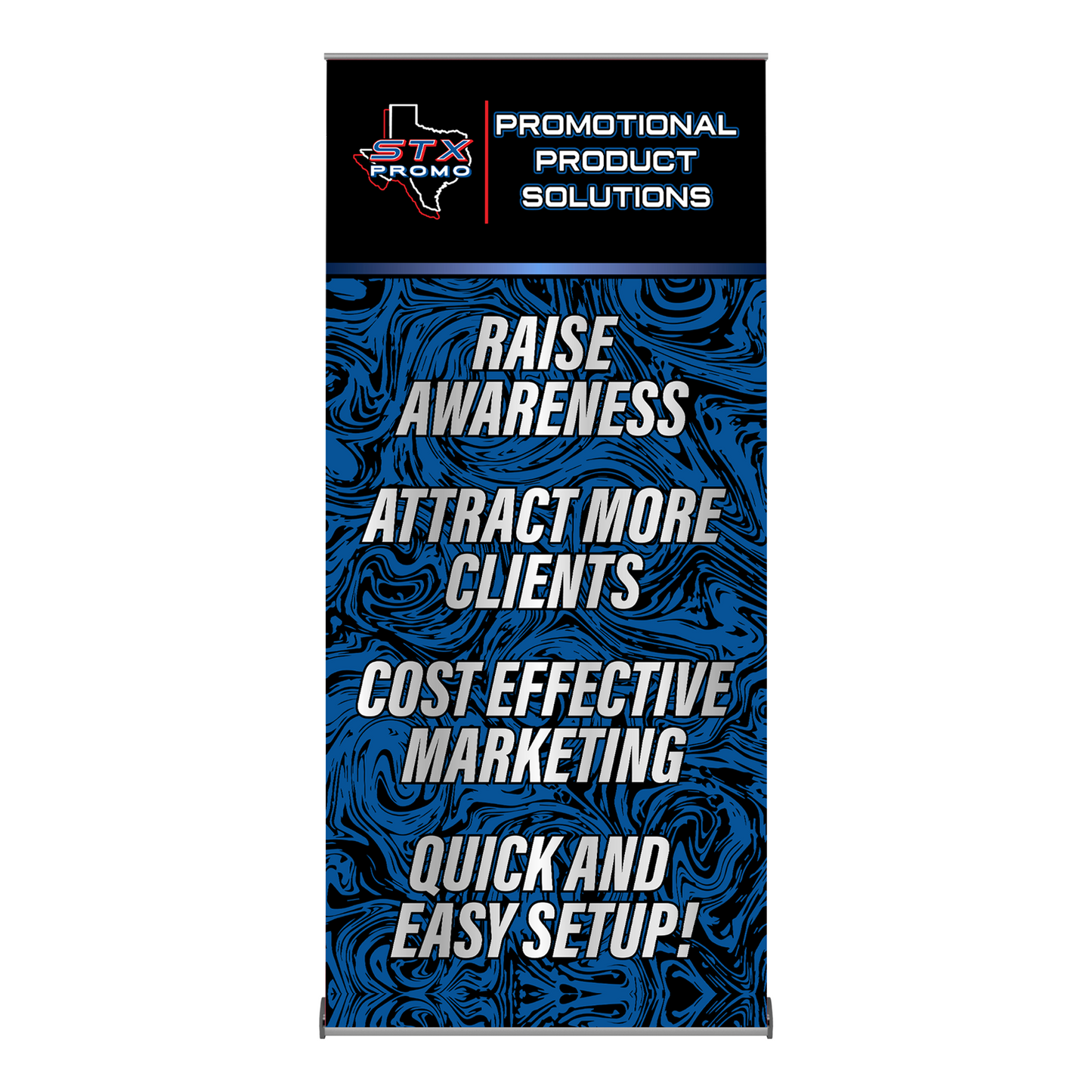 40" Deluxe Retractable Banner