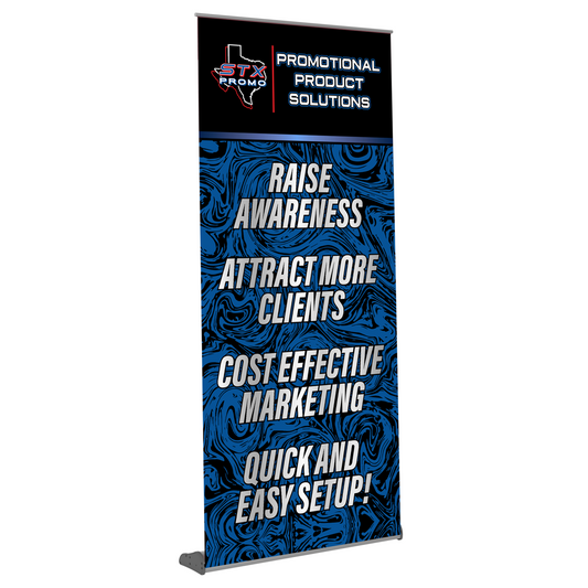 40" Deluxe Retractable Banner