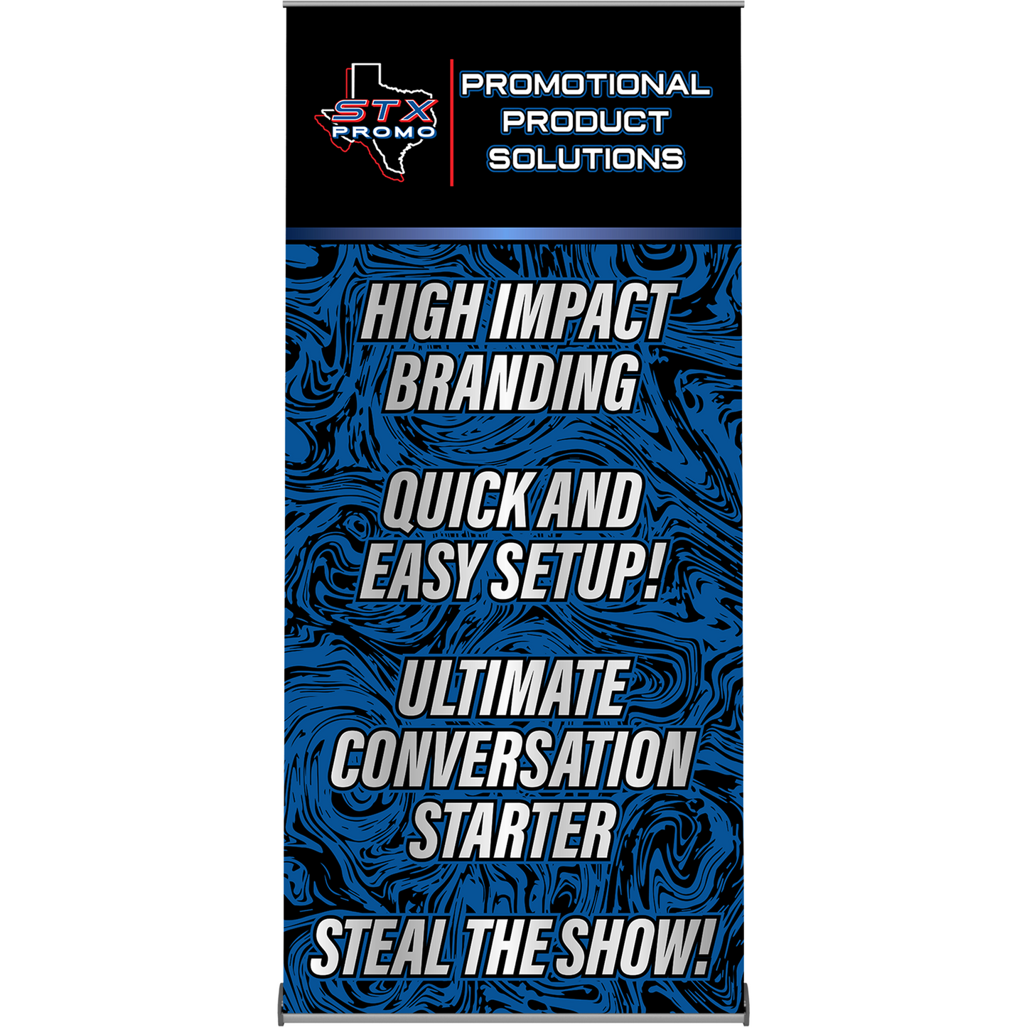 40" Deluxe Retractable Banner