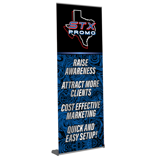 34" Deluxe Retractable Banner