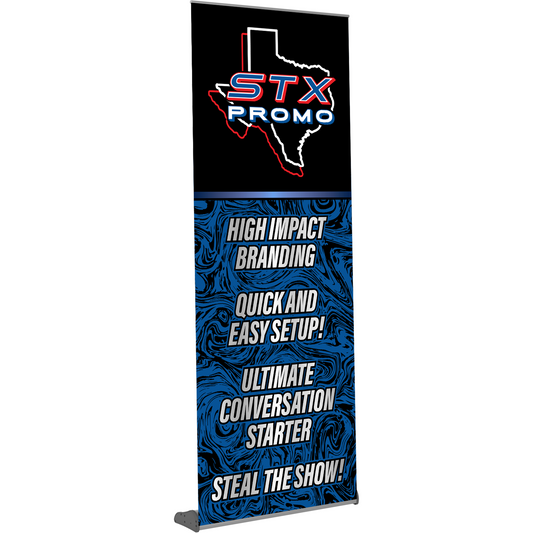 34" Deluxe Retractable Banner
