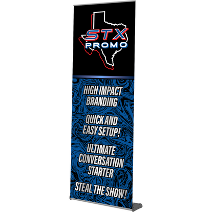 34" Deluxe Retractable Banner