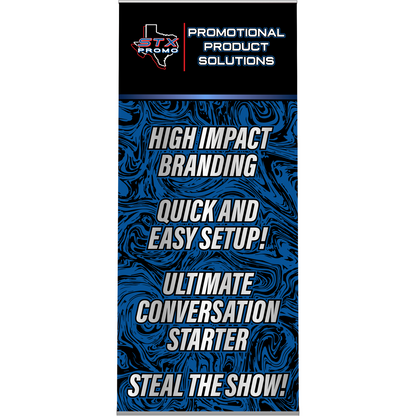 36" Double Sided Deluxe Retractable Banner