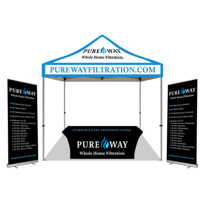 Pureway 10' x 10' White Canopy Event Kit