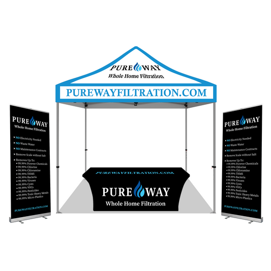 Pureway 10' x 10' White Canopy Event Kit
