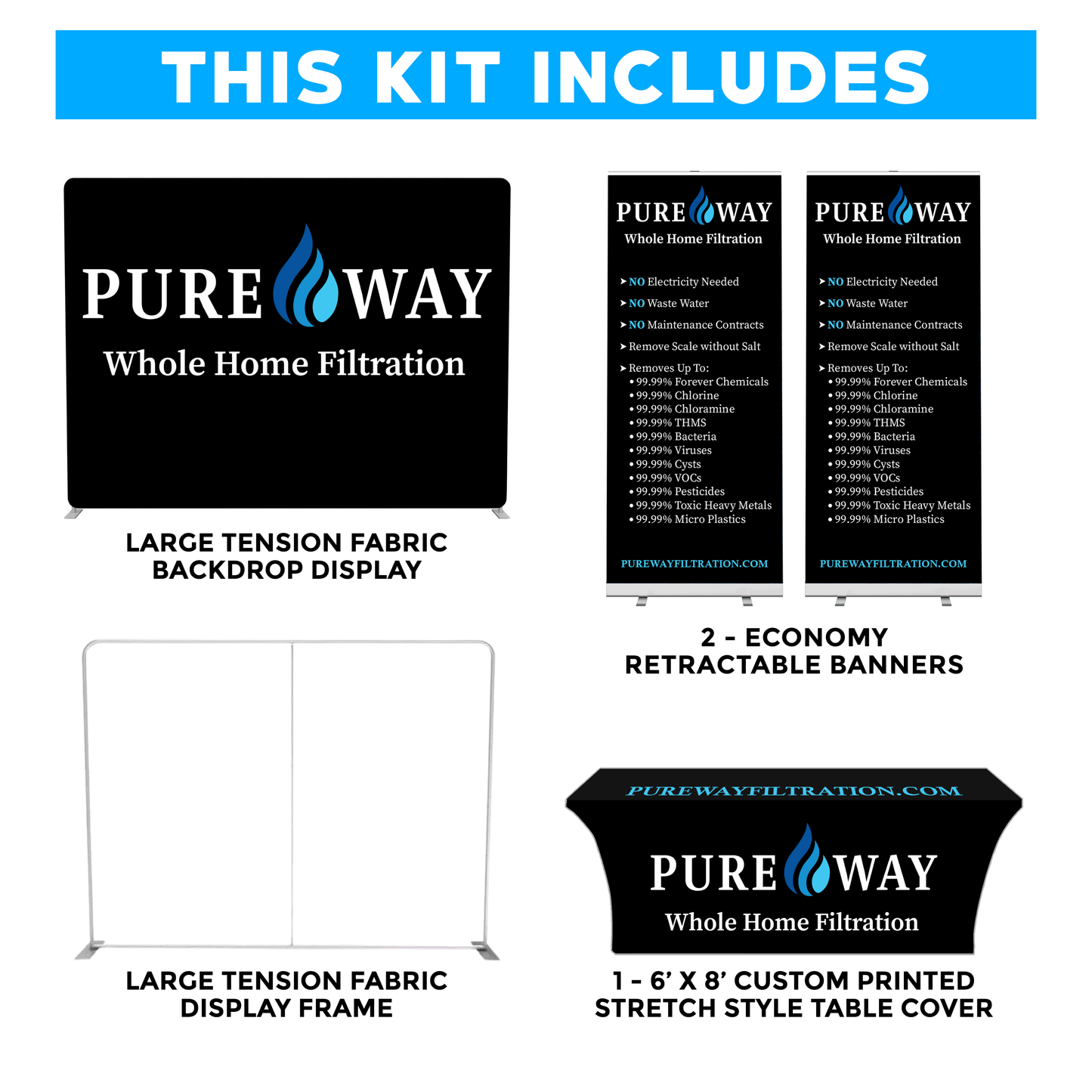 10' Pureway Expo Kit