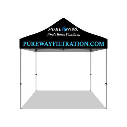 Pureway 10' x 10' Black Custom Canopy