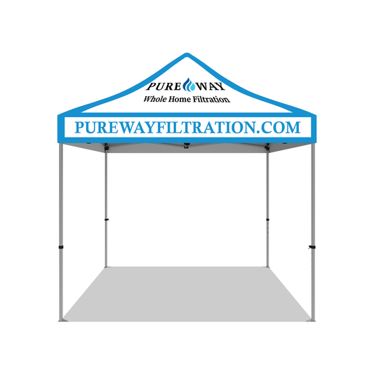 Pureway 10' x 10' White Custom Canopy