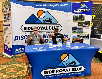 Custom Curved Pop Up Display