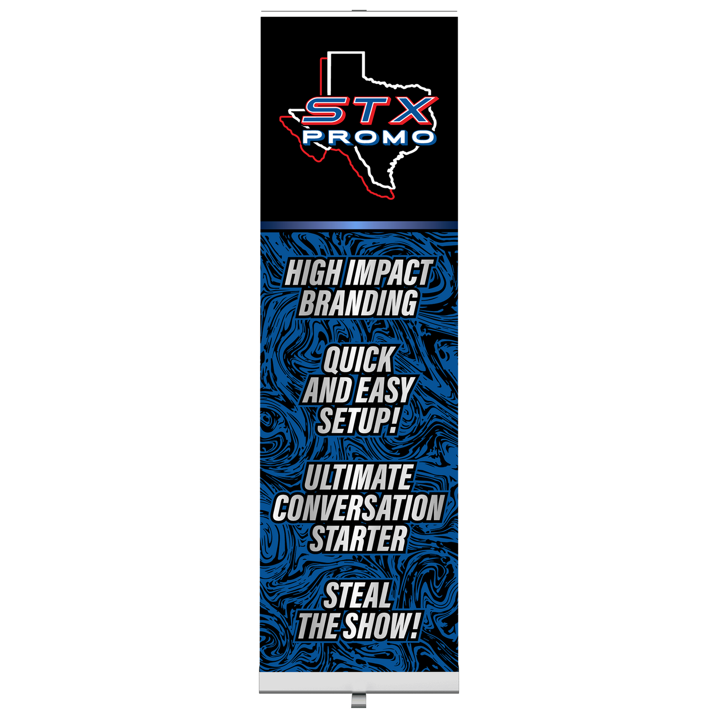 24" Economy Retractable Banner