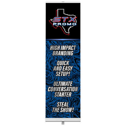 24" Economy Retractable Banner