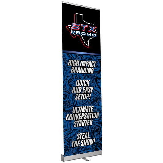 24" Economy Retractable Banner