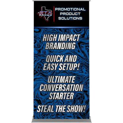 40" Premium Retractable Banner