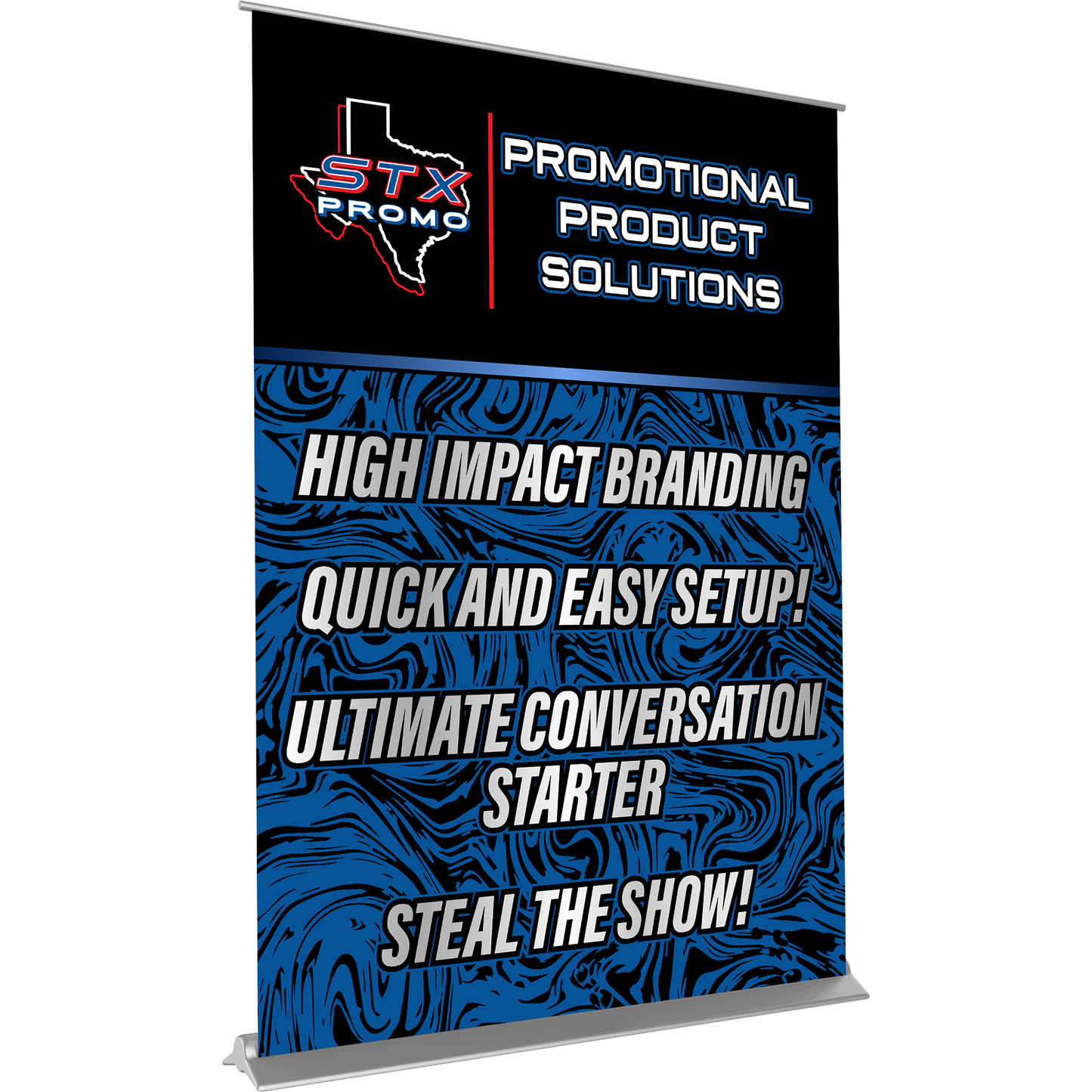 60" Premium Retractable Banner