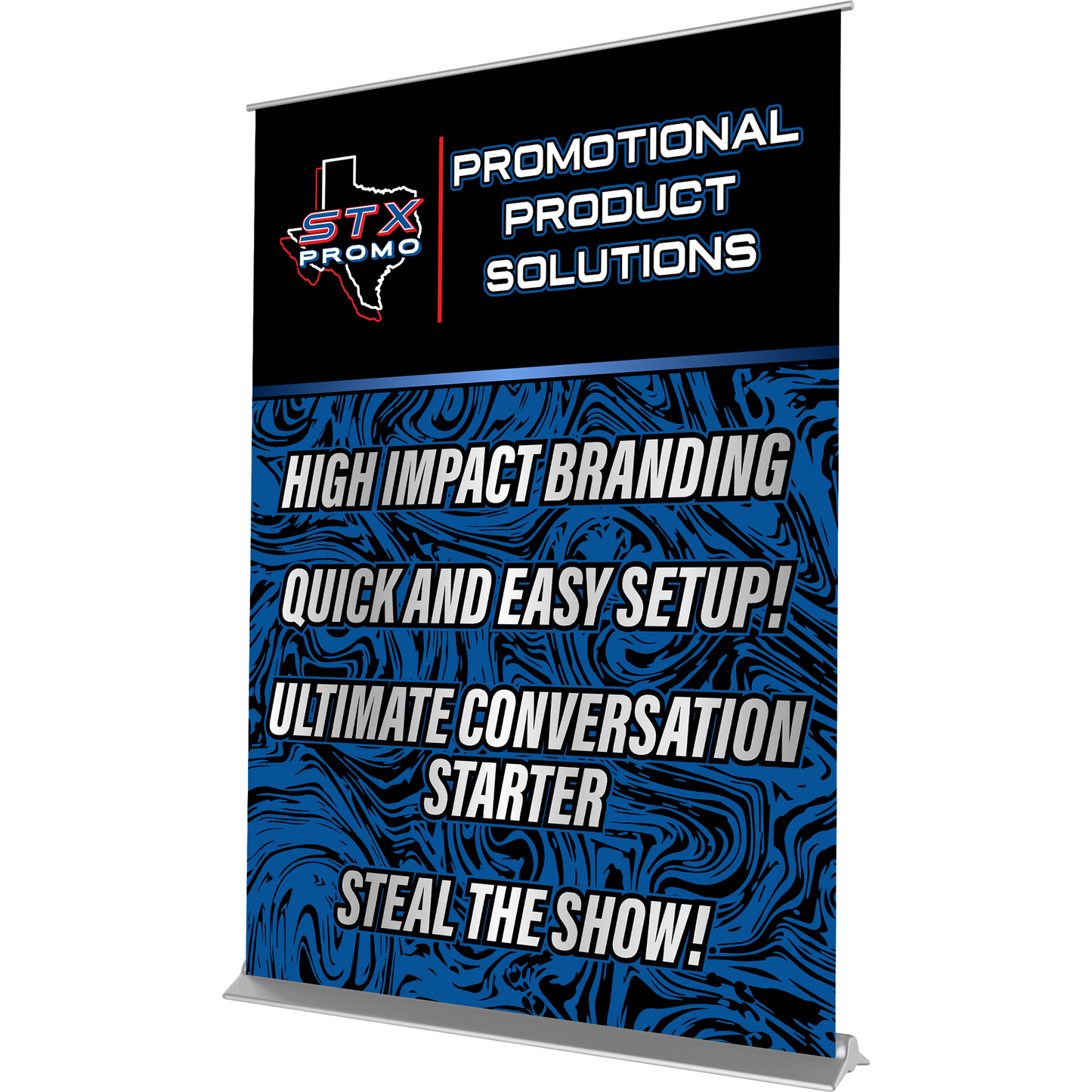 60" Premium Retractable Banner