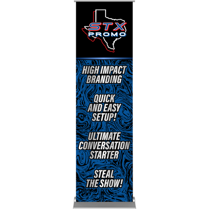 24" Premium Retractable Banner