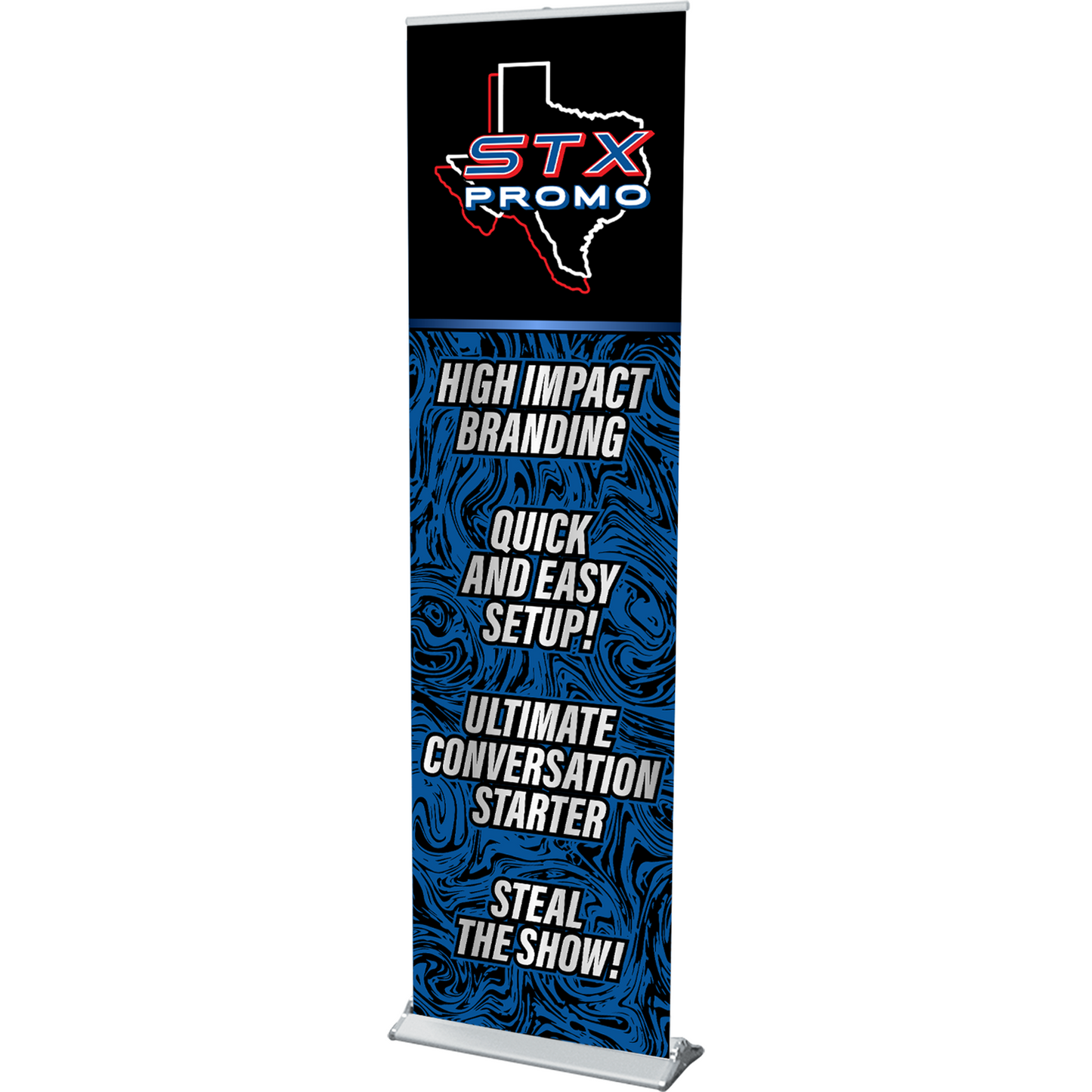 24" Premium Retractable Banner