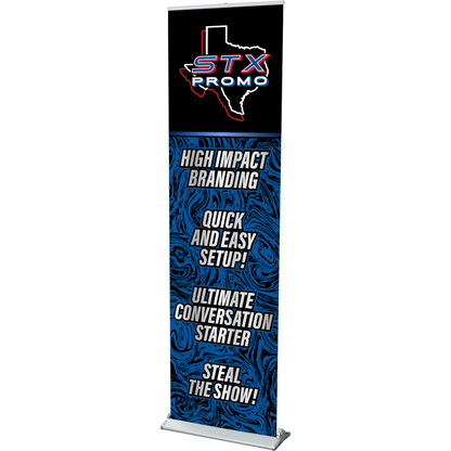 24" Premium Retractable Banner