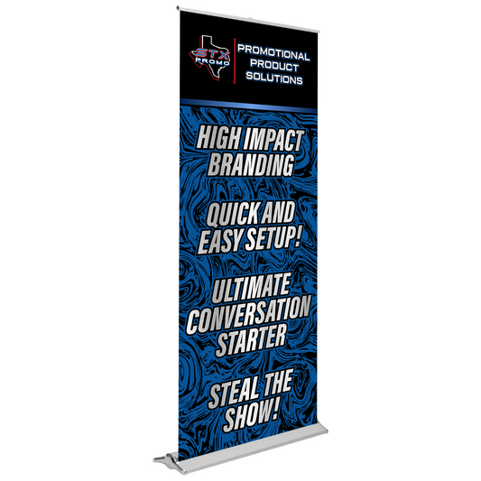 32" Premium Retractable Banner