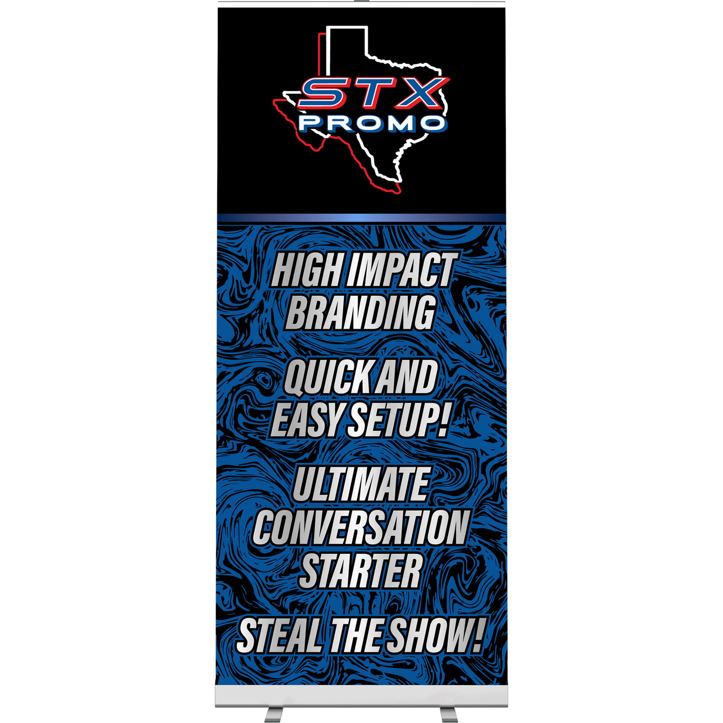 34" Economy Retractable Banner