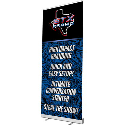 34" Economy Retractable Banner