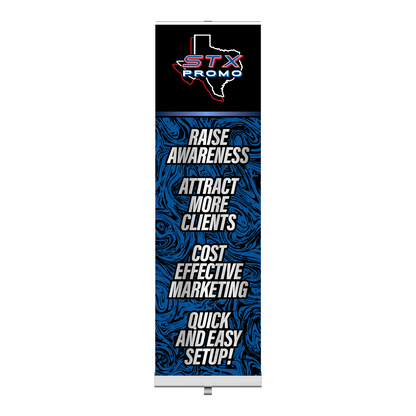 24" Economy Retractable Banner