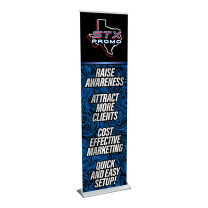 24" Premium Retractable Banner
