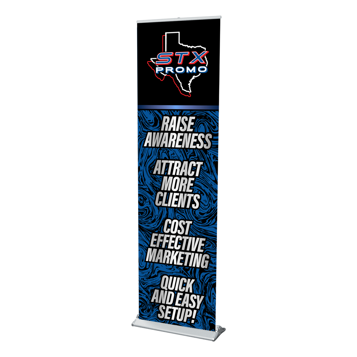 24" Premium Retractable Banner
