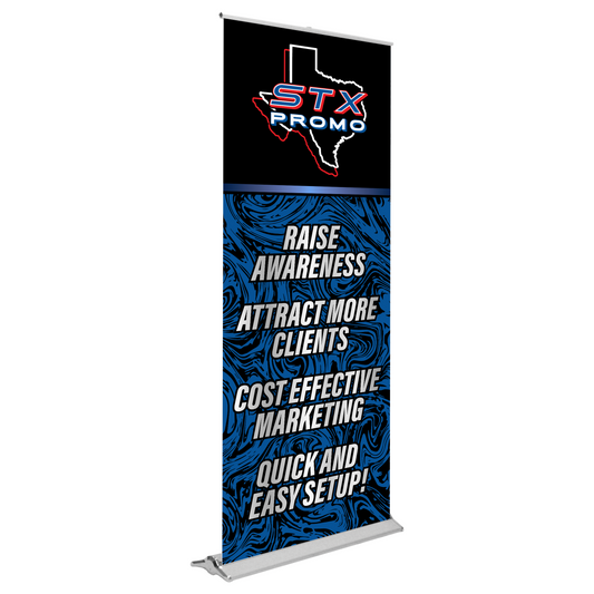 34" Premium Retractable Banner