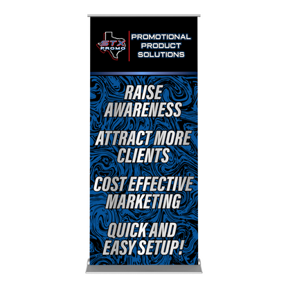 36" Premium Retractable Banner