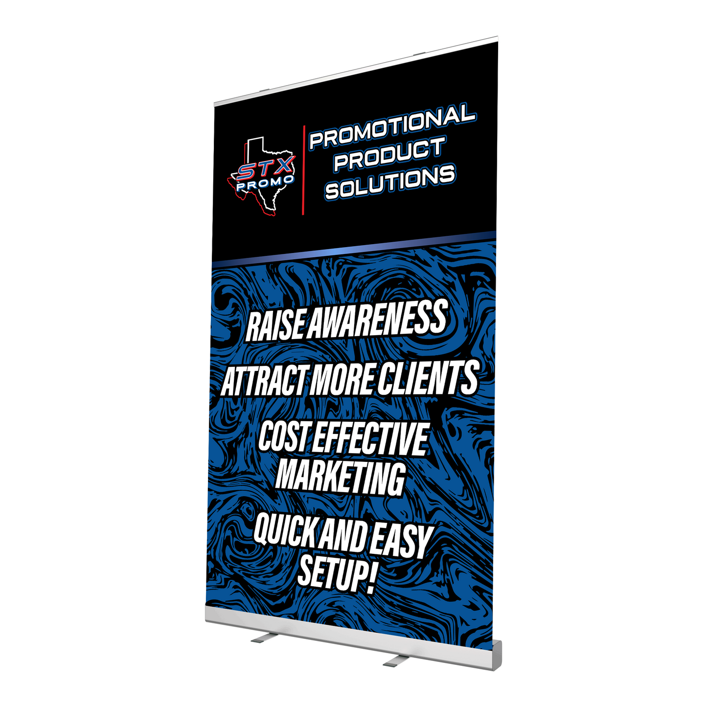 48" Economy Retractable Banner
