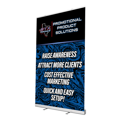 48" Economy Retractable Banner