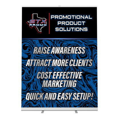 60" Economy Retractable Banner