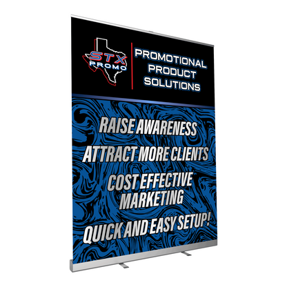 60" Economy Retractable Banner