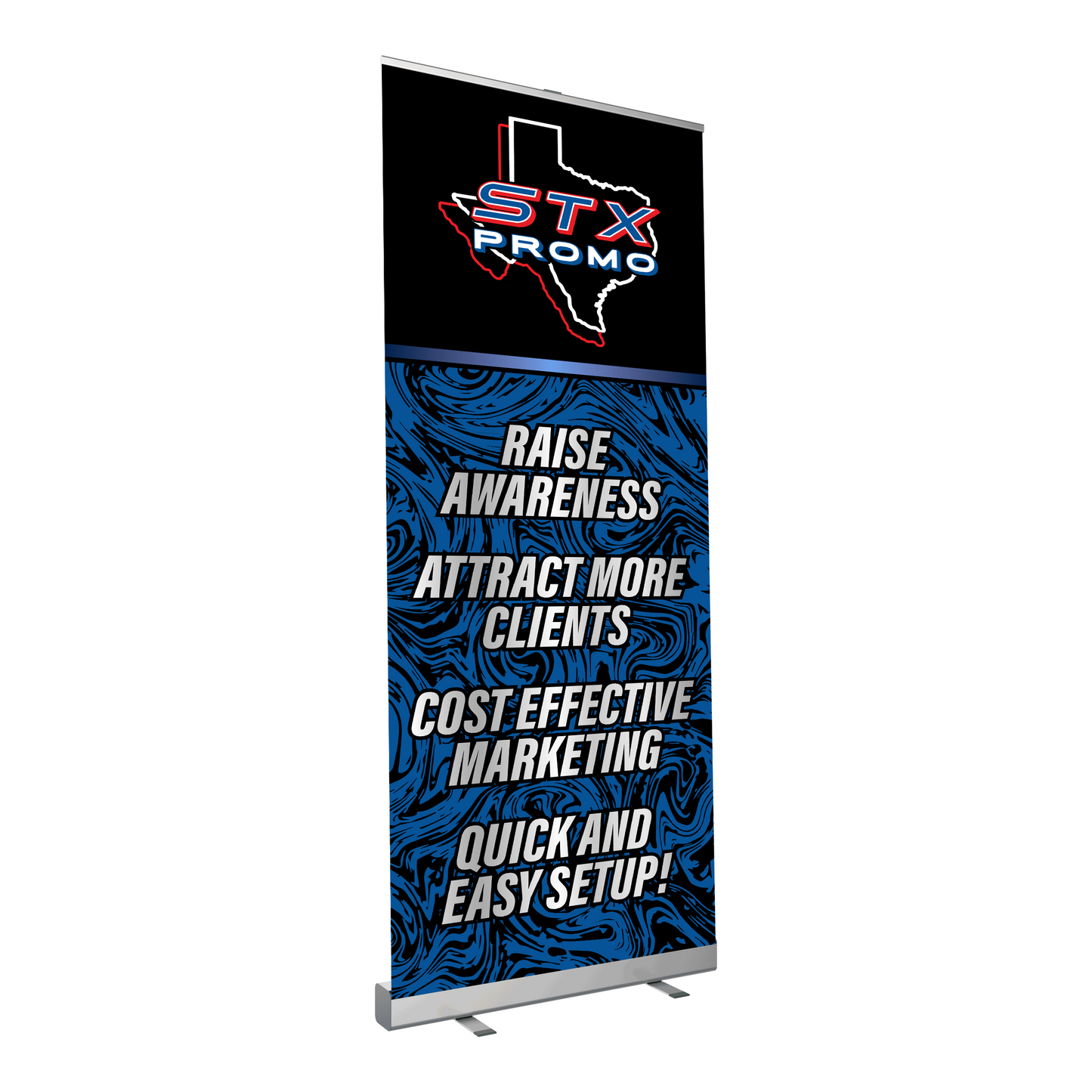 34" Economy Retractable Banner