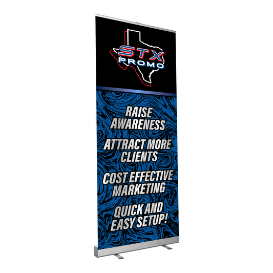 34" Economy Retractable Banner
