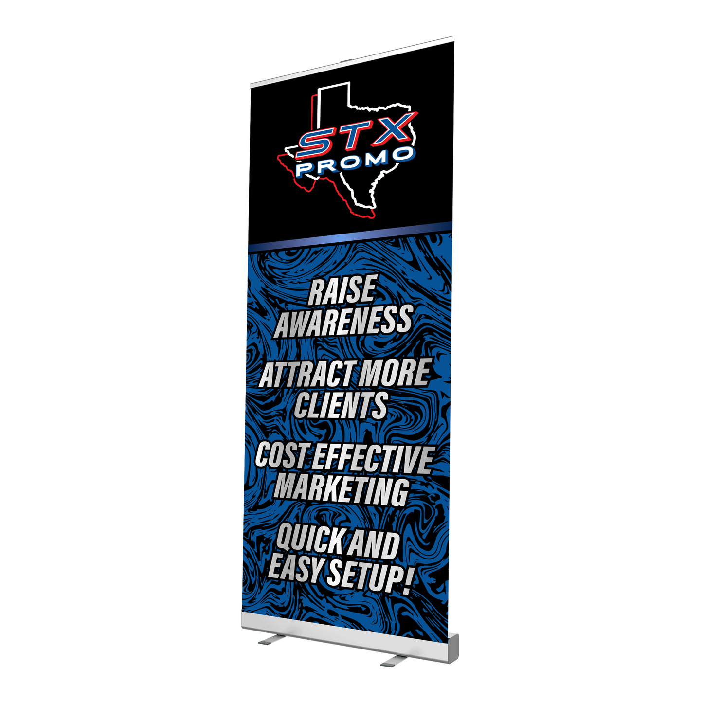 34" Economy Retractable Banner