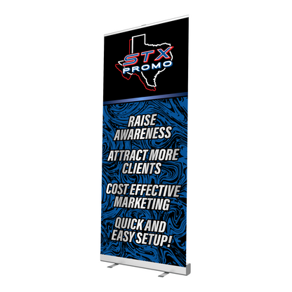 34" Economy Retractable Banner