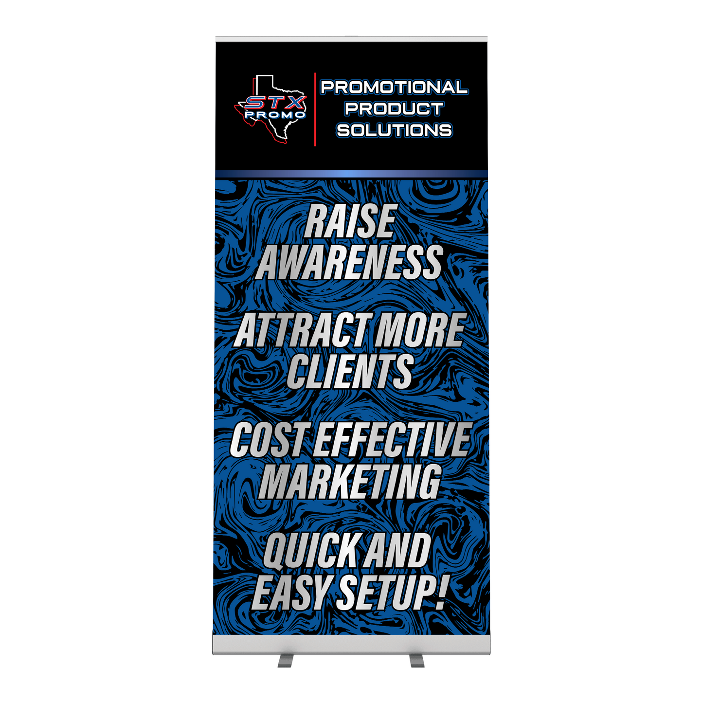 36" Economy Retractable Banner