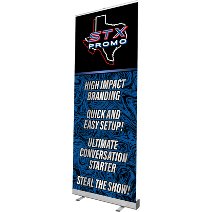 32" Economy Retractable Banner