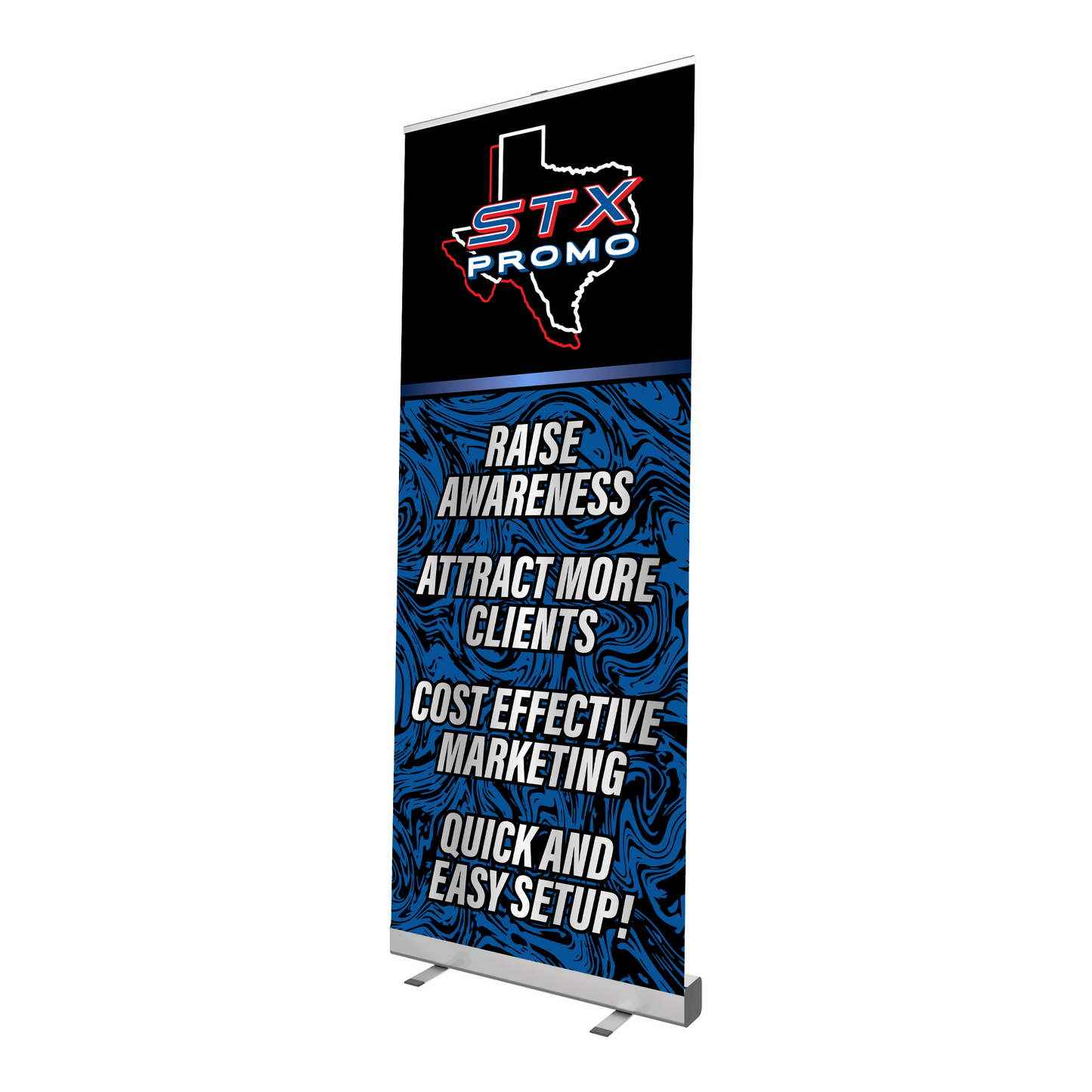 32" Economy Retractable Banner