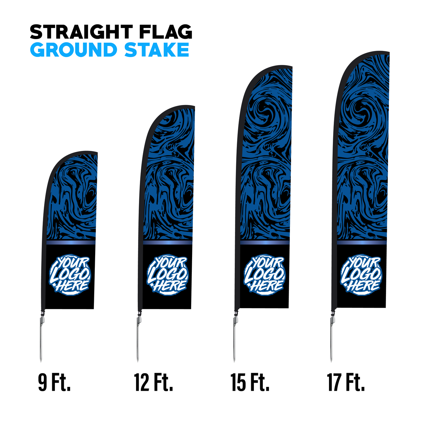 Straight Flag - 3 Pack Bundle