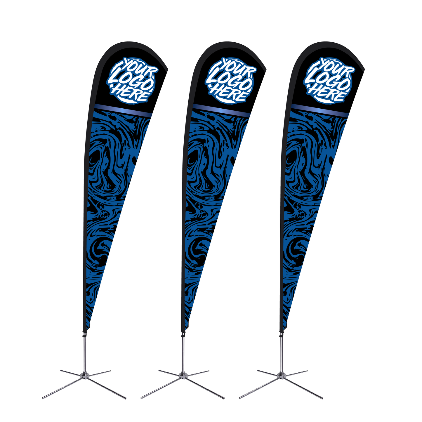 Teardrop Flag - 3 Pack Bundle