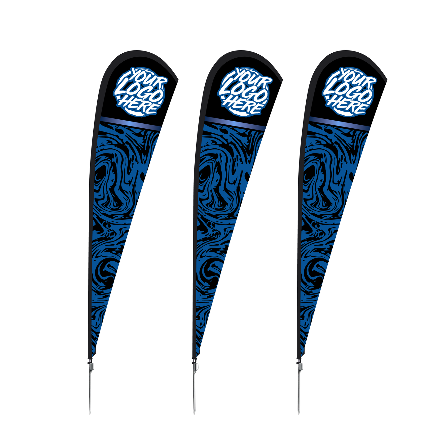 Teardrop Flag - 3 Pack Bundle