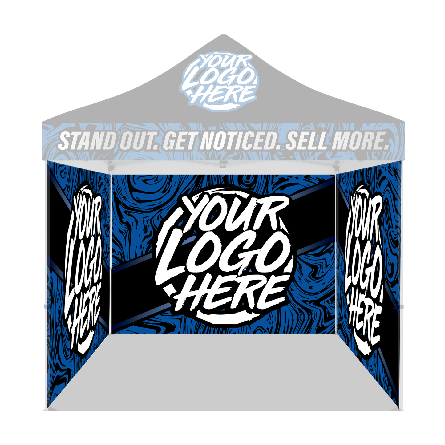 Custom Canopy Full Wall Package