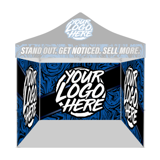 Custom Canopy Full Wall Package