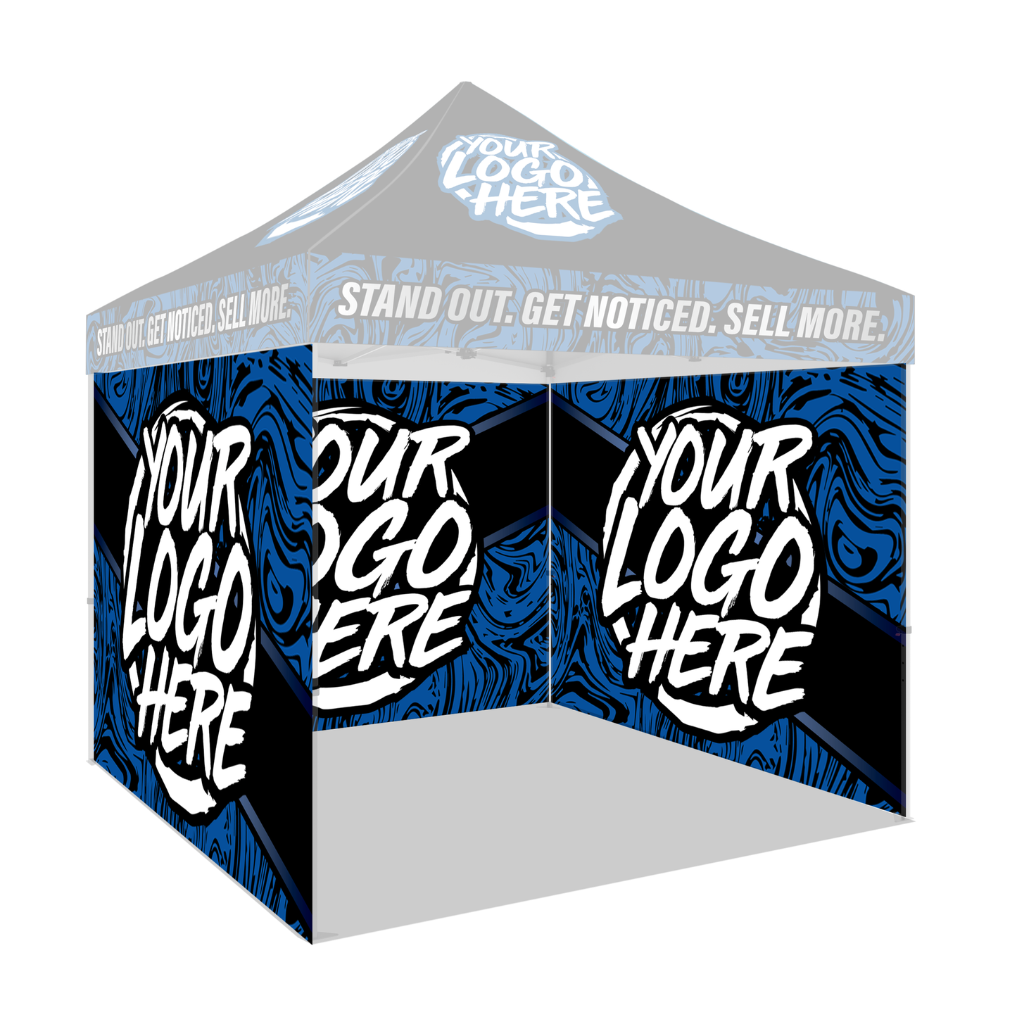 Custom Canopy Full Wall Package