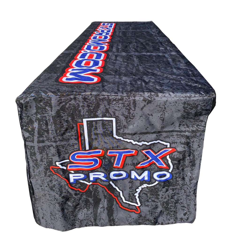 Custom Fitted Table Cover – STX PROMO