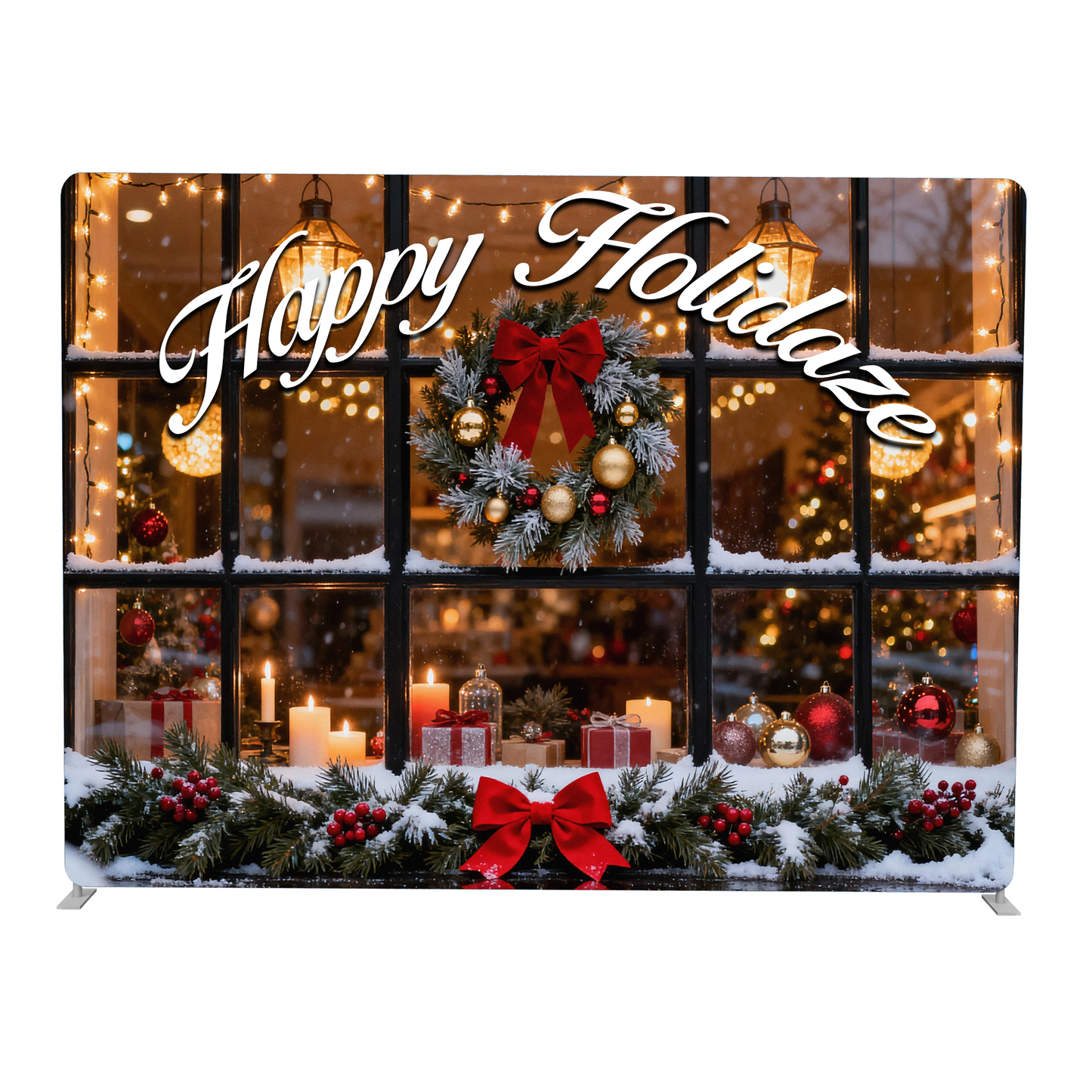 Happy Holidaze Holiday Backdrop